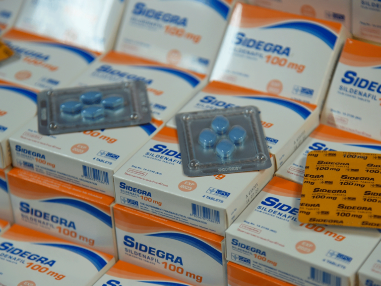 Sidegra pills, the Thai generic version of Pfizer's Viagra